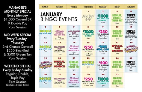 maine bingo schedule.